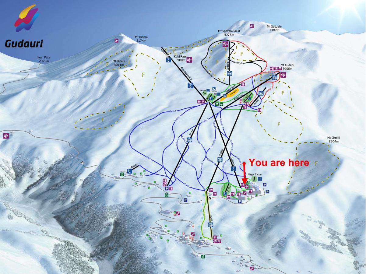 Atrium Exclusive - Ski4Life Gudauri Exterior photo